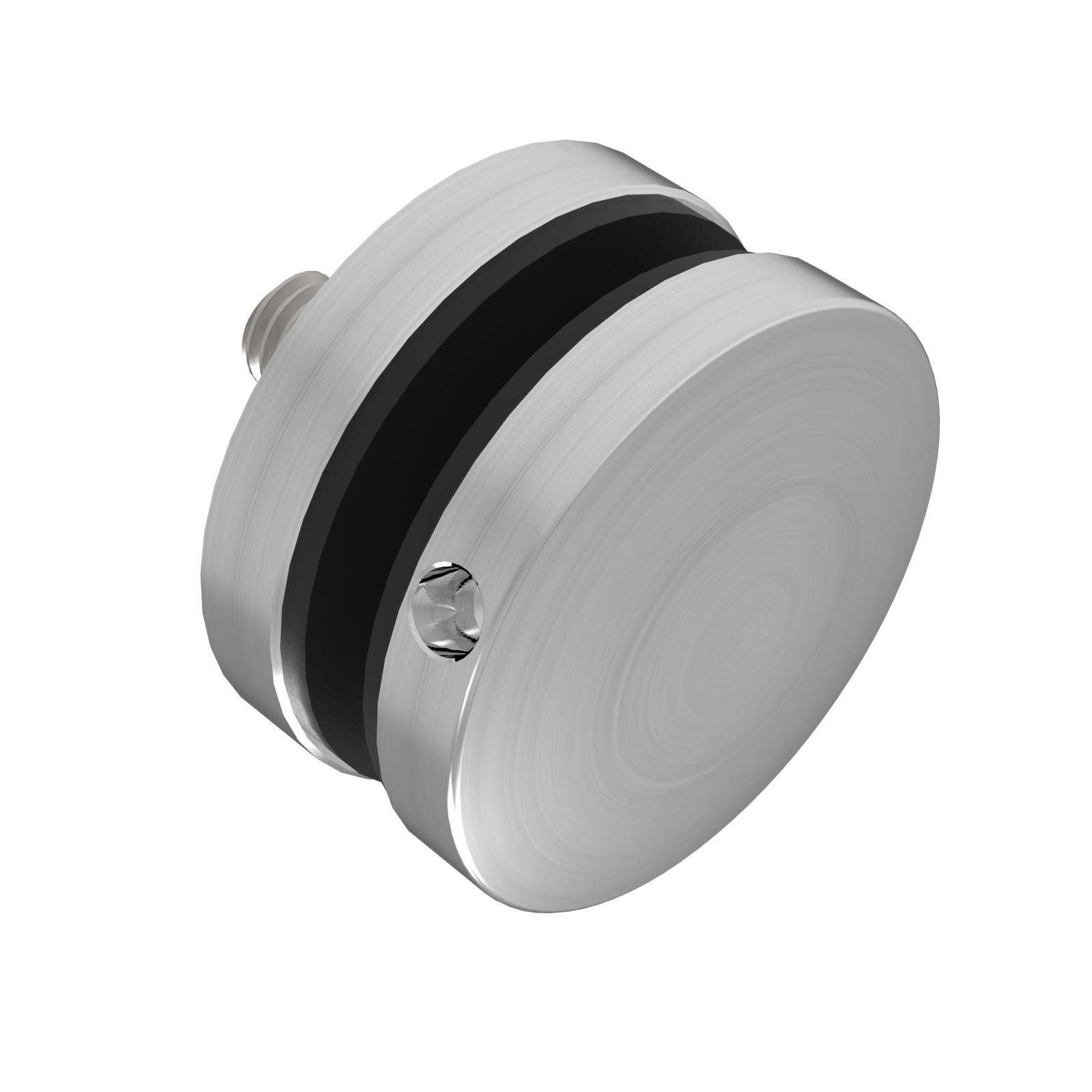 Glaspunkthalter Ø 50 mm- V2A- Anschluss- Flach-10-5100-A.4