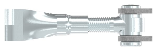 Torband M18 verstellbar zum einmauern Stahl -roh- S235JR-30-3519.8