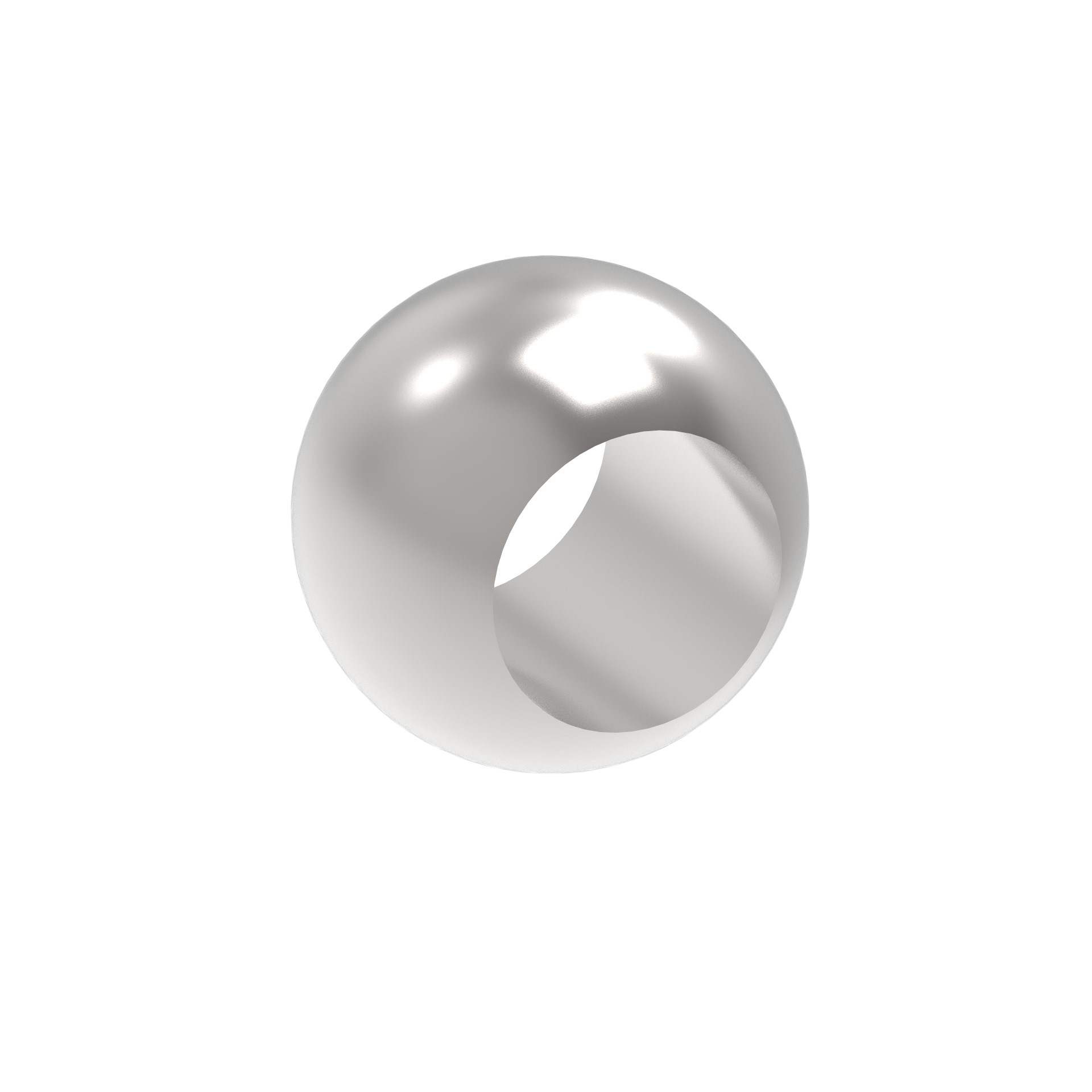 Zierkugel fuer Fuellstab Edelstahl AISI 304 Ø 12 mm Ø 20 mm Schliff-89-11A02242012-A.4