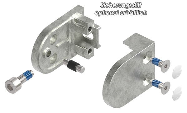 Glasklemme 63x45x28 mm AbZ fuer Anschluss flach Zink-10-2200ABZ.3