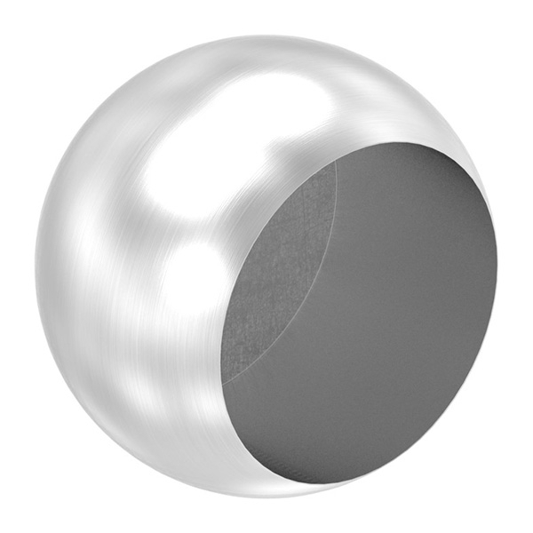 Rohrabschlusskugel V2A Vollmaterial fuer Ø 42-4 mm-11-5140.4