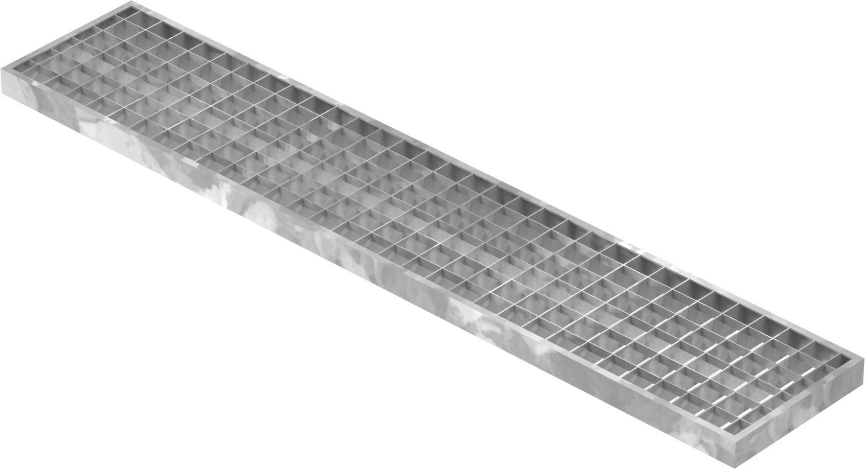 Garagen-Gitterrost - Mae-  190x990x30 mm 30-30 mm - aus S235JR -St37-2- im Vollbad feuerverzinkt-23-19993030.7