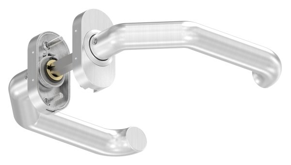 Tuerdruecker-Paar V2A Edelstahl 8mm Stift fuer Kastendicke 30-60 mm-11-3980.4