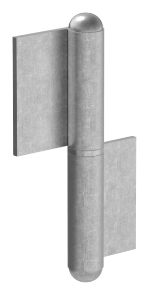 Anschweissband Stahl rechts fester Zapfen 2-teilig-88-11430.120R