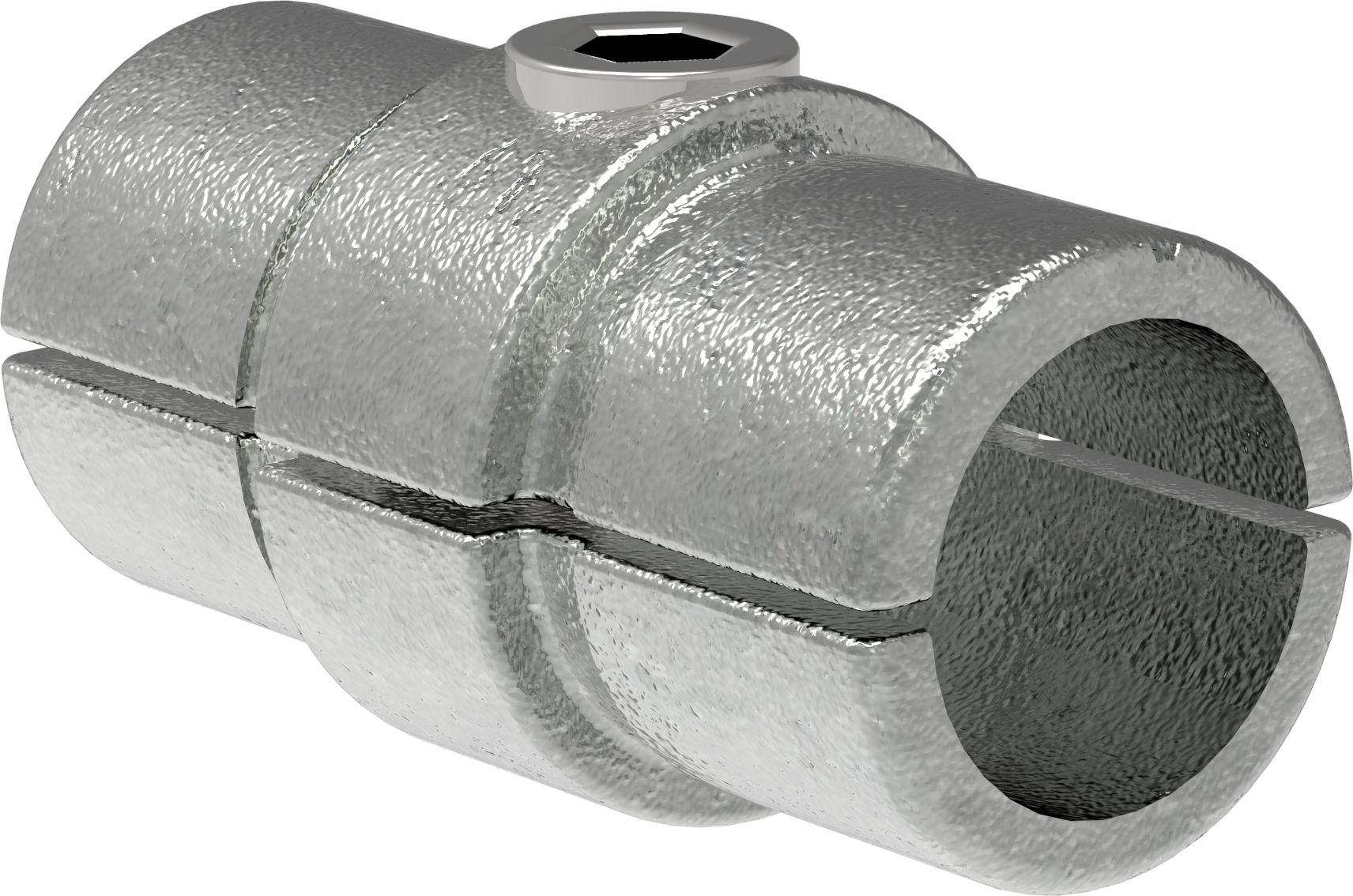 Rohrverbinder Verbindungsstueck innen Ø 26-9 mm -3-4- - Temperguss verzinkt - 150A27-150A27