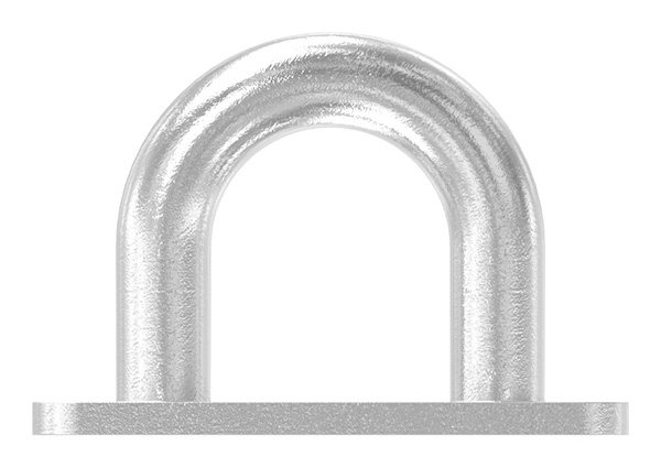 Befestigungsoese - Ø Oese- 8 mm - Platte- 50x40 mm - V4A-11-2937.1