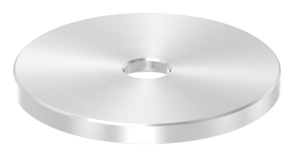 Glaspunkthalter-Unterteil Ø 62 mm- V2A-  Hoehe- 5 mm-10-6200.4UT5