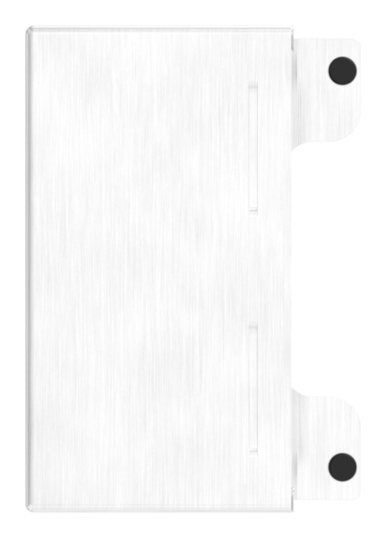 Gegenkasten Edelstahl V2A fuer 30 mm Schlosskasten zum Anschweissen-88-1159302-240.30