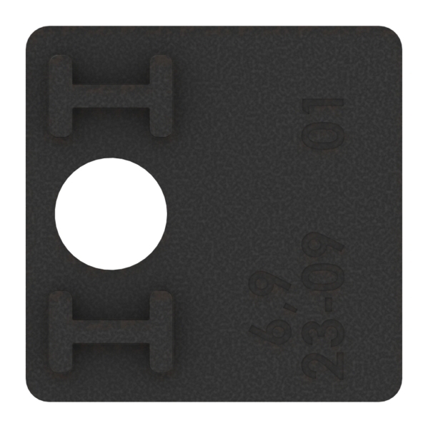 Gummieinlage Gummi fuer Blech 4-0 mm 1 Paar-88-113604.GU