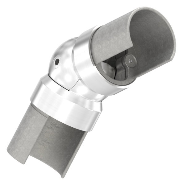 Gelenkverbinder fuer LED-Nutrohr 42-4mm- V2A-88-11LED-NU-60312.240