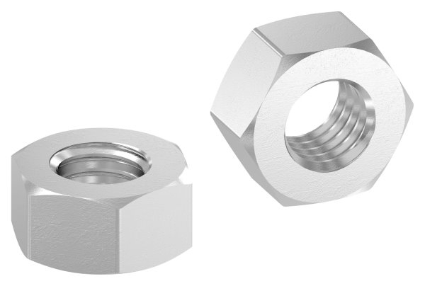 Sechskantmutter - Rechtsgewinde - Gewinde M8 - DIN 934- A2 - V2A-11-2863.4