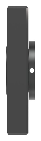 Montageplatte Eisen 70x120 mm eckig fuer Rundrohr zum Anschweissen-88-11181-0510-02.W