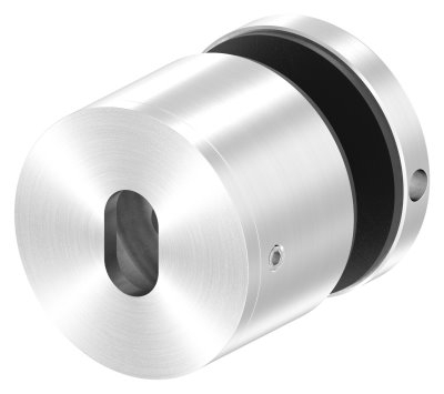 Glaspunkthalter Edelstahl V2A Ø 52 mm fuer Glas 12-0–25-52 mm verstellbar-88-1160250.240