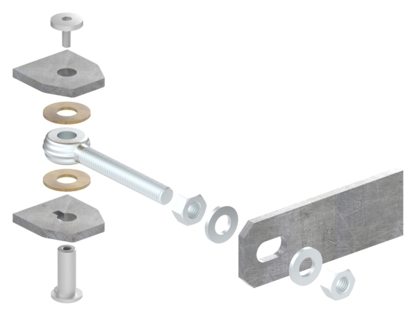 Torband M12- galvanisch verzinkt-88-11121-M12.C