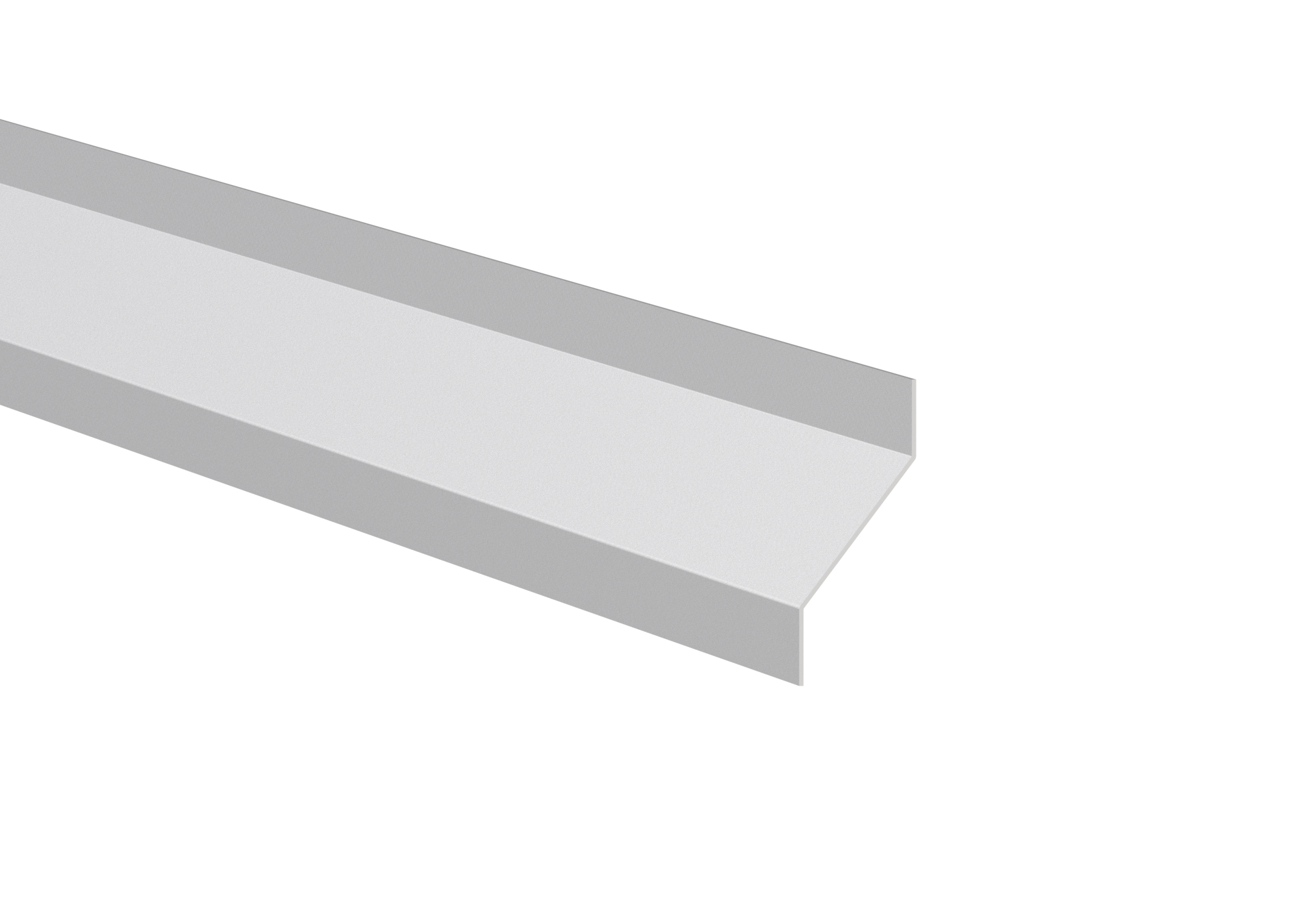 Zaunjalousie Stahl verzinkt 40x105x2000 mm- 1-5 mm-89.ZNL3S40X1052000N