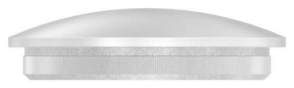 Endkappe V2A fuer Rohr Ø 42-4 mm x 2-5 mm- gewoelbt zum Einschlagen-11-6006.4