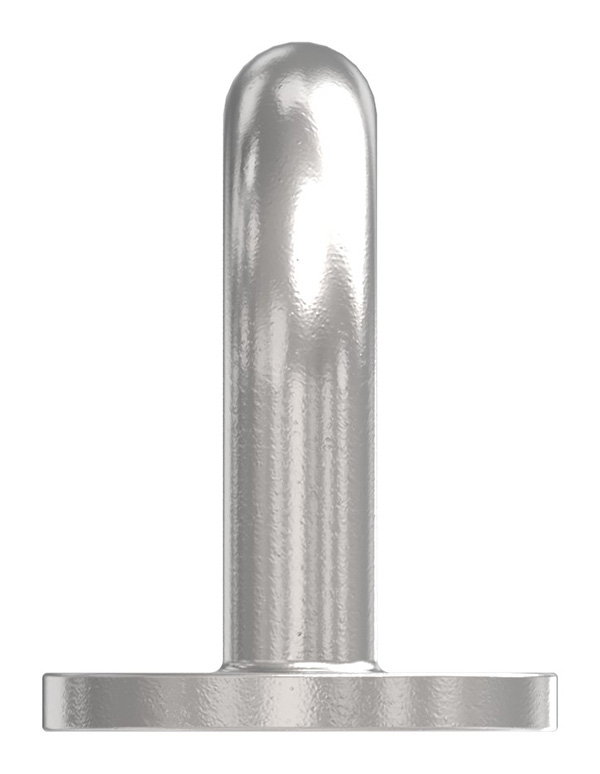 Befestigungsoese Edelstahl V4A 6 mm Rundeisen ovale Platte 2 Bohrungen-88.11100074006