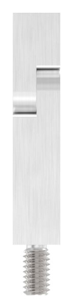 Gelenkstift Edelstahl V2A 14x14 mm L 68 mm M8-M6 Gewinde 360° drehbar-88-1160226-240.V