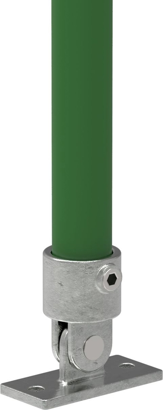 Rohrverbinder - Gelenkfuss - 169A27 - 26-9 mm - 3-4- - Feuerverzinkt u. Elektrogalvanisiert-169A27