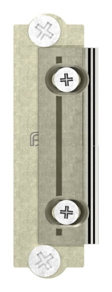 Schlossfalle verstellbar 3mm DIN-L-R ohne elektrische Funktion-88-111418.100