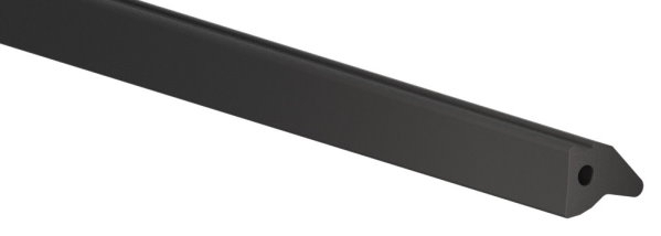 Montage-Set Aluminium eloxiert fuer Glas 17-52 mm L 1405 mm Vordach eleganza canopy-88-11VDE-GU-1400.17