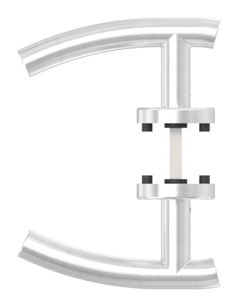 Tuerdrueckerpaar V2A inkl- 8 mm Drueckerstift Modell SICHEL-11-3969.4