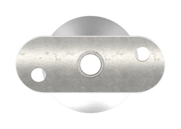 Rohrabschlussstopfen V4A fuer Rohr Ø 42-4 mm Stift Ø 14 mm fuer LED Handlauf-88-1160421-V4A.LED