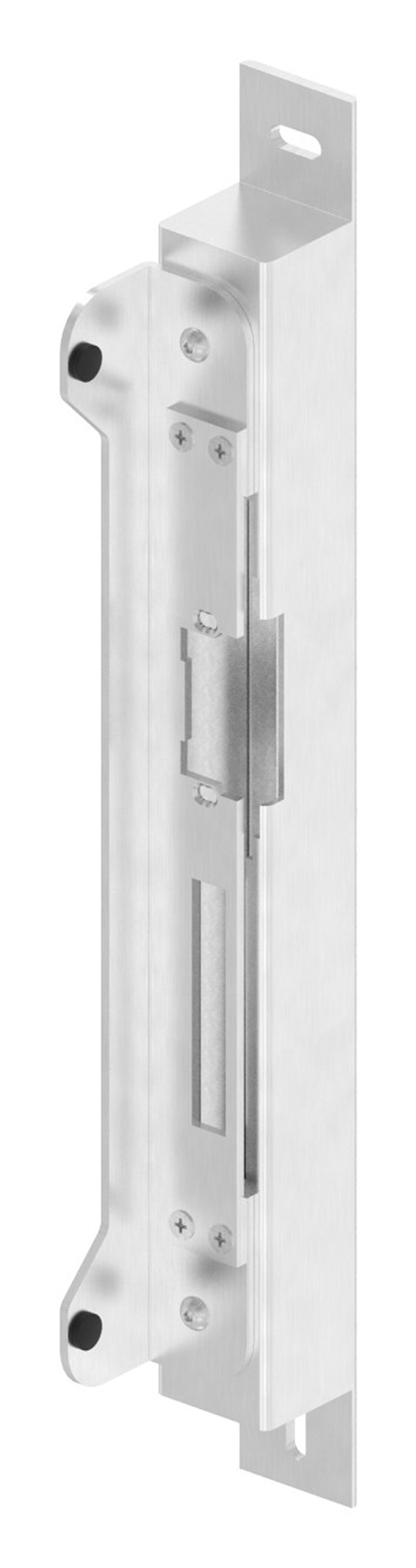 Anschlagsblech mit Gummipuffer aus Edelstahl-88-1159117.240