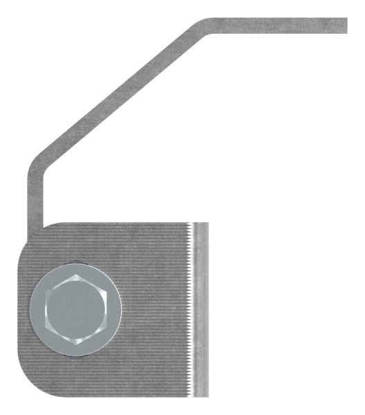 Torband verstellbar zum Anschweissen -Klein- Stahl -Roh- S235JR-30-3540.7