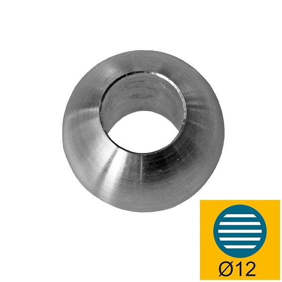 Zierkugel fuer Fuellstab Edelstahl AISI 304 Ø 12 mm Ø 20 mm Schliff-89-11A02242012-A.4