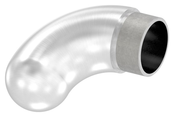 Handlaufbogen V2A D42-4x2 mm 90° geschliffen-11-3696-A.4