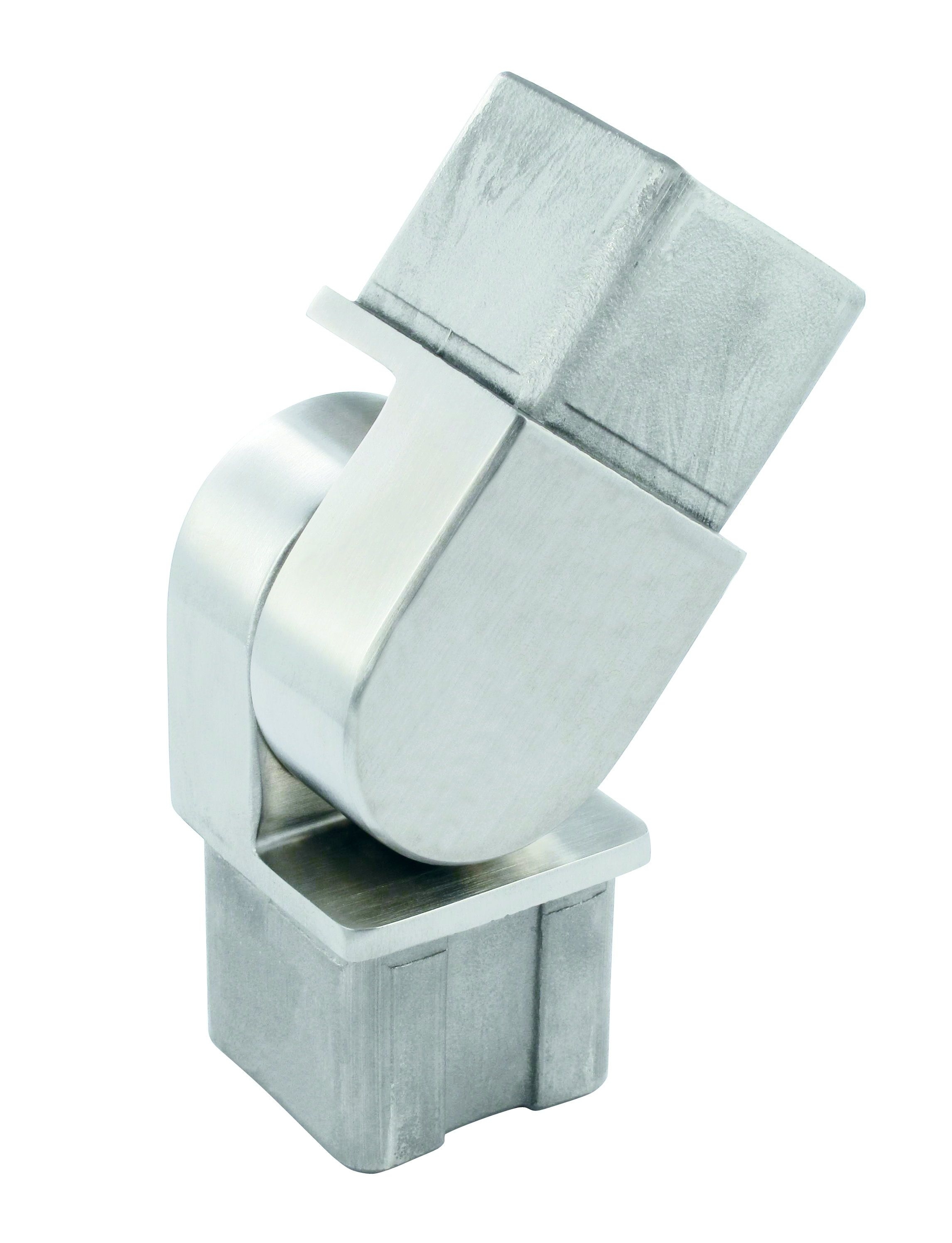 Gelenkstueck zum Stecken und Kleben fuer 40x40x2-0 mm V2A-11-3852-A.4