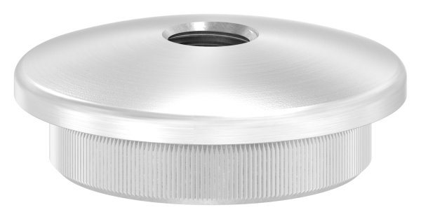 Einsteckkappe Edelstahl V2A fuer Rohr Ø 42-4x4-0 mm M10- gewoelbt-88-1150290-240M10.4