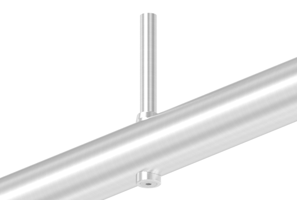 Ausgleichsstueck Edelstahl V2A Ø 33-7 mm- Ø 18 mm- Bohrung Ø 7 mm- geschliffen-88-1151340-240.33