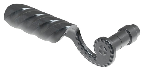 Tuergriff - Ausrichtung- links - Masse- 160x55x70 mm - Stahl S235JR-30-3266.8