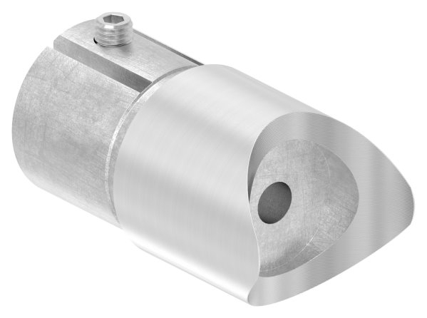 Steckfitting 90° V2A fuer Rohr Ø 42-4 mm mit Klemmschraube-11-3665.4
