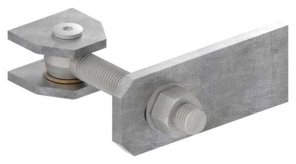 Torband M24 verstellbar Langlochlasche Stahl -roh- S235JR-30-3511.8