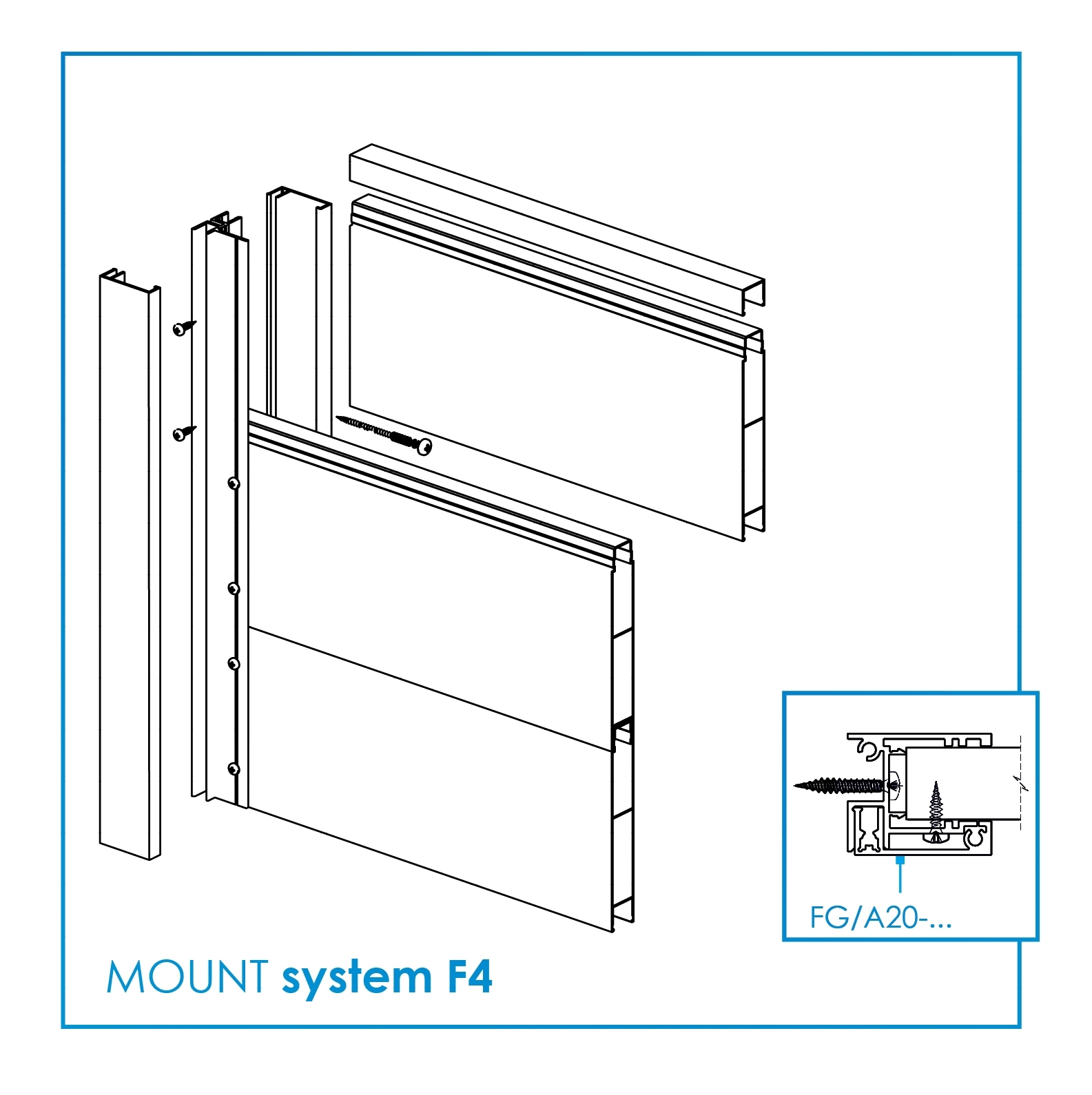 Click-Lock Abschlussleiste Aluminium 20x28 mm 2000 mm Anthrazit RAL 7016 pulverbeschichtet-89-11FGFC202000R7016-A.4