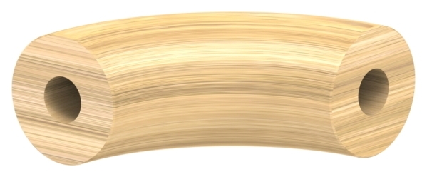 Holzhandlauf Bogen Eiche Ø 42-4 mm geschliffen lackiert-88-11H-EI42.90