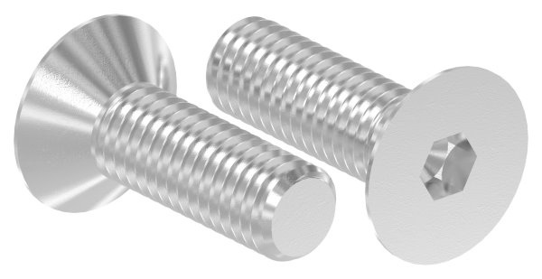 Senkkopfschraube V4A M8x25 Innensechskant ISO 10642-88-1158316-V4A.25