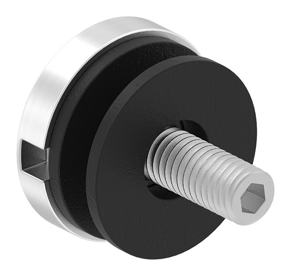 BRENK-fix® Oberteil Ø 30mm zu Glas-Halter- ALU-88-11BR-OT30.ALU