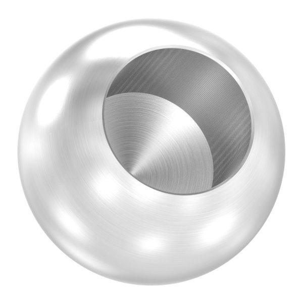 Kugel - Ø 25 mm - mit Sackloch- 14-2 mm - V2A-11-4025.4