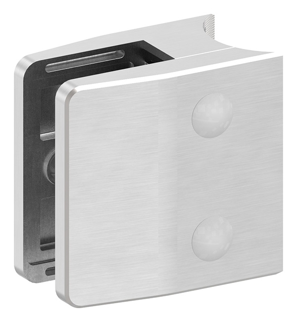 Glasklemme 55x65x37-5 mm AbZ fuer Anschluss Ø 42-4 mm V2A-10-3242ABZ.4