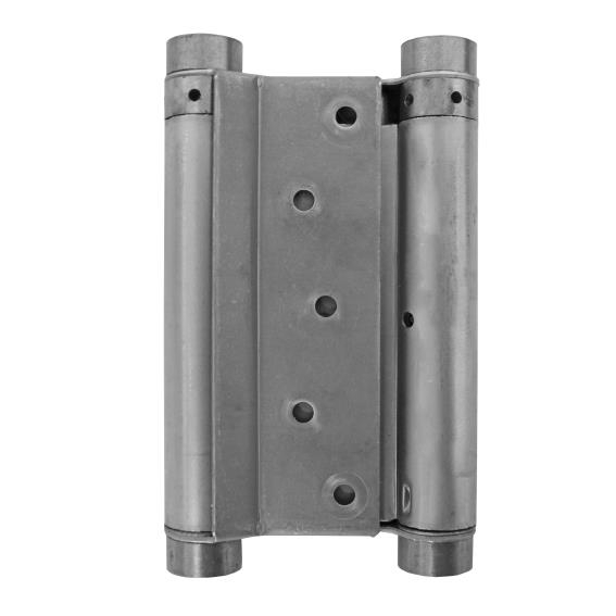 Selbstschliessfederscharnier Stahl vermessingt Hoehe 100 mm beidseitig bis 22 kg-89-11D469B100-A.4