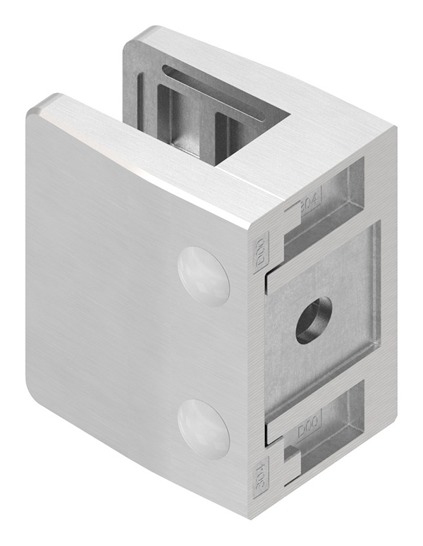 Glasklemme 60x70x45 mm AbZ fuer Anschluss flach V2A-10-3300ABZ.4