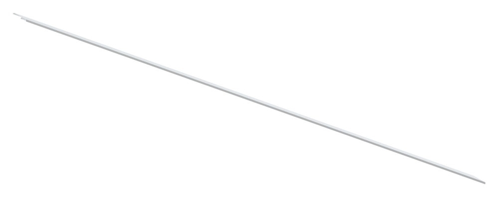 Abdeckung Aluminium L = 3000 mm fuer Vordach-Profil eleganza canopy roh-88-11VDE-AB-3000.ROH