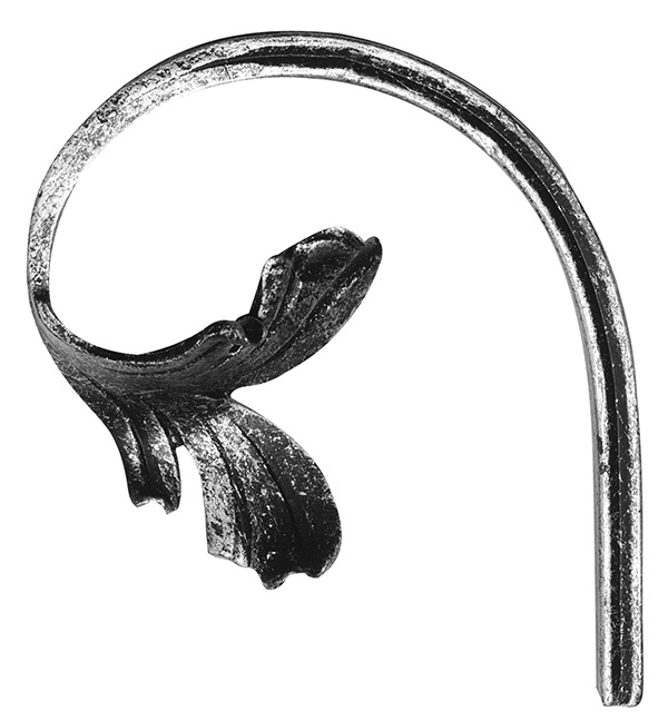 Schwerbarock - Masse- 105x140 mm - Stahl S235JR- roh-30-1846.8