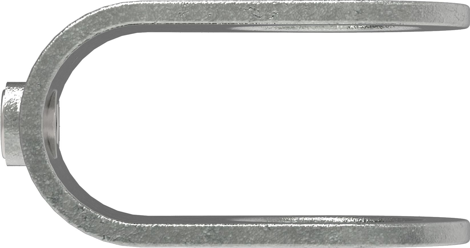 Rohrverbinder Kreuzstueck offen Ø 26-9 mm -3-4- - Temperguss verzinkt - 160A27-160A27