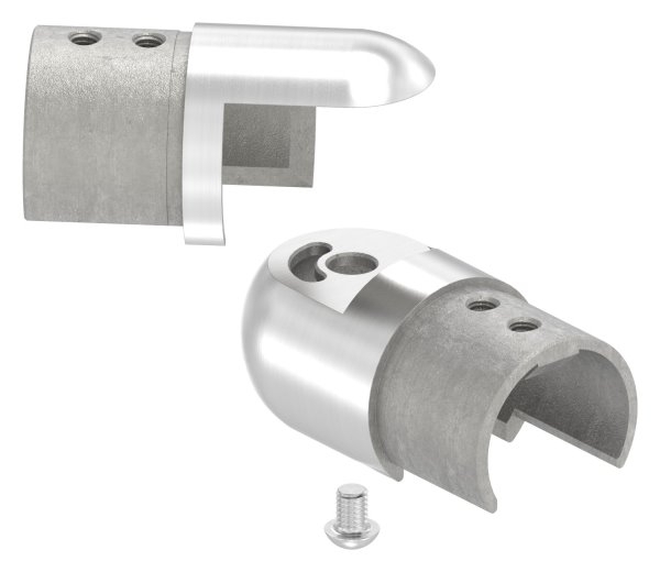 Gelenkverbinder Edelstahl V4A fuer Nutrohr Ø 42-4 mm 90-180° verstellbar-88-1160343.V4A