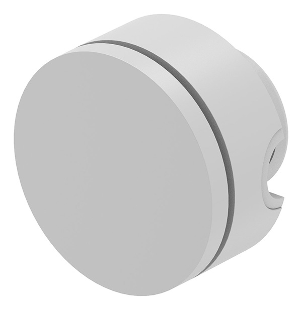 BRENK-fix® Halter Ø 50mm- Kunststoff- lichtgrau 4 Stueck-88-11BR-50LG.KS